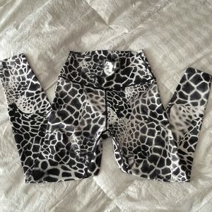 High waisted animal print leggings!
